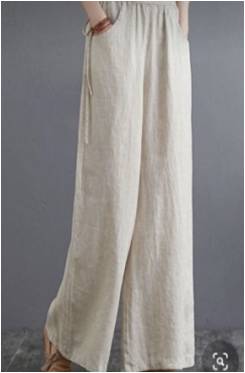 Women's Cotton Bottom in Cream – Punj By Punjala – Women Clothing